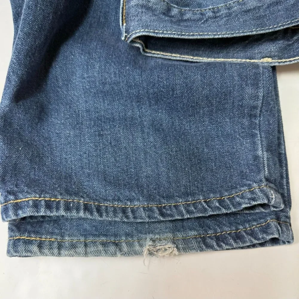 Levis Jeans Mens 550 Mens 40x32 100% Cotton‎ Medium Wash High Rise Relaxed Fit